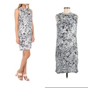 McQueen Alexander McQueen Shift Dress Silk Cotton Medium